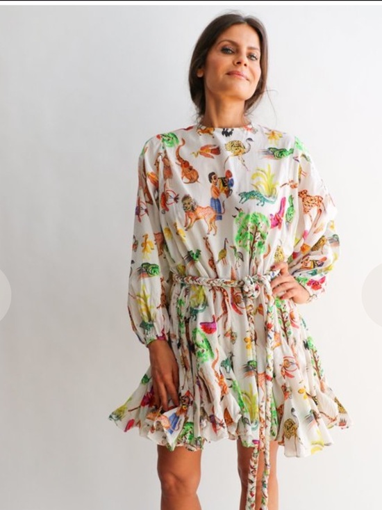 RHODE Dresses & Skirts - Rhode Resort Ella Safari mini dress. Size L. Good condition, just missing belt.